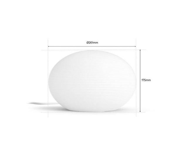 Philips Hue lampka biurkowa Flourish A60 White Color Ambiance - 1490262 - zdjęcie 4